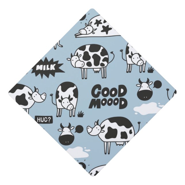 Toque De Diplômé Vache et lait (Devant)