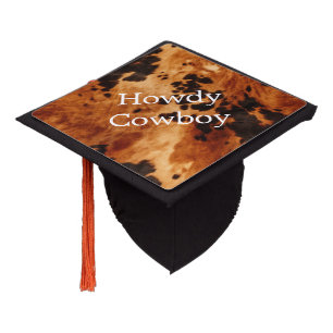 Toque De Diplômé Vachette à crème Brown