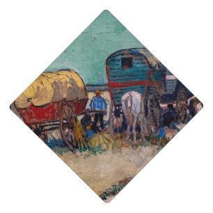Toque De Diplômé Vincent van Gogh - Caravanes, campement de gitans