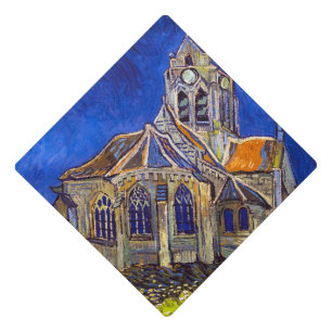 Toque De Diplômé Vincent van Gogh - L'église d'Auvers-sur-Oise