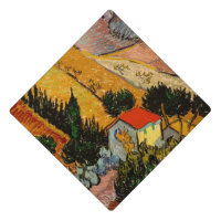 Vincent van Gogh - Paysage, Maison et Laboureur