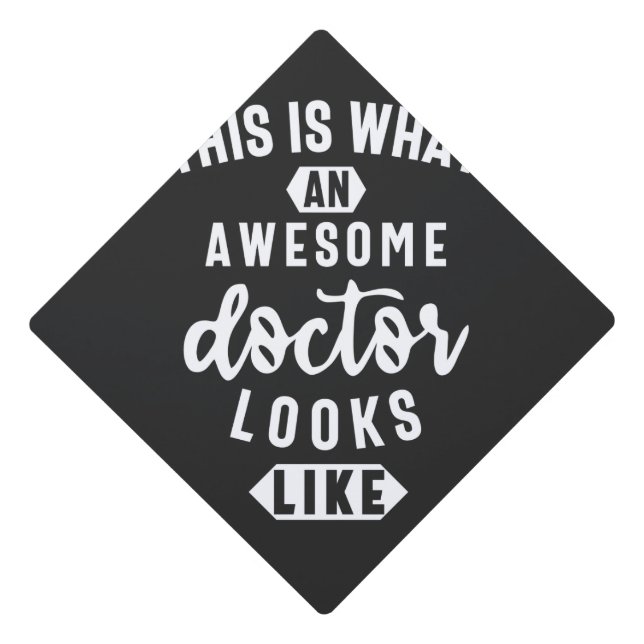 Toque De Diplômé Voici À Quoi Ressemble Un Médecin Génial (Devant)