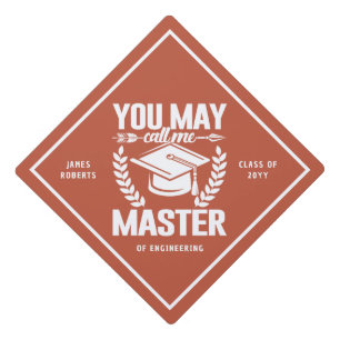 Toque De Diplômé Vous Pouvez M'Appeler Master Fundy Classe Moderne