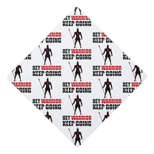 Toque De Diplômé Warrior keep going (Devant)