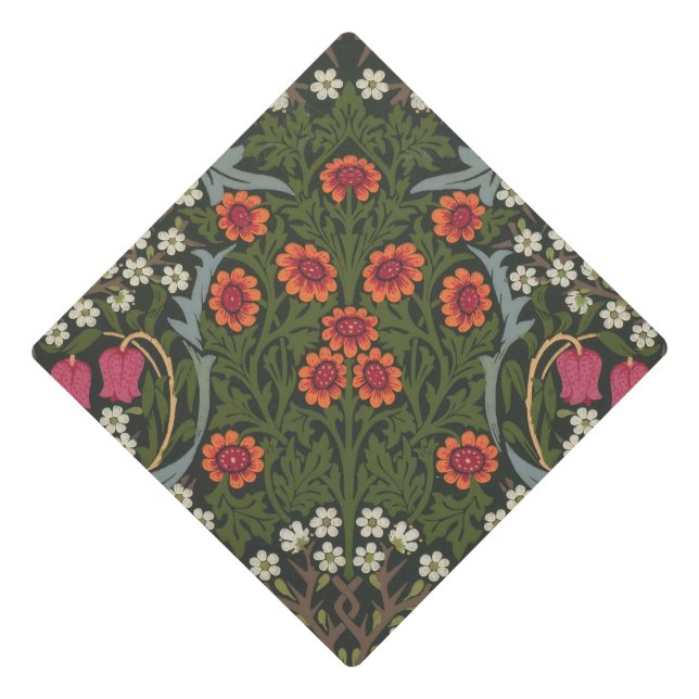 Toque De Diplômé William Morris Blackthorn Garden Flower Classic (Devant)