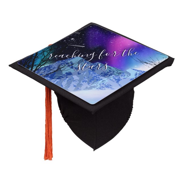 Toque De Diplômé Wonderlights Winter Graduation Cap Topper (Incliné)