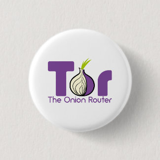 Tor - The Onion Router 1 Inch Round Button