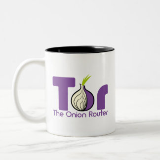 Tor - The Onion Router Two-Tone Coffee Mug