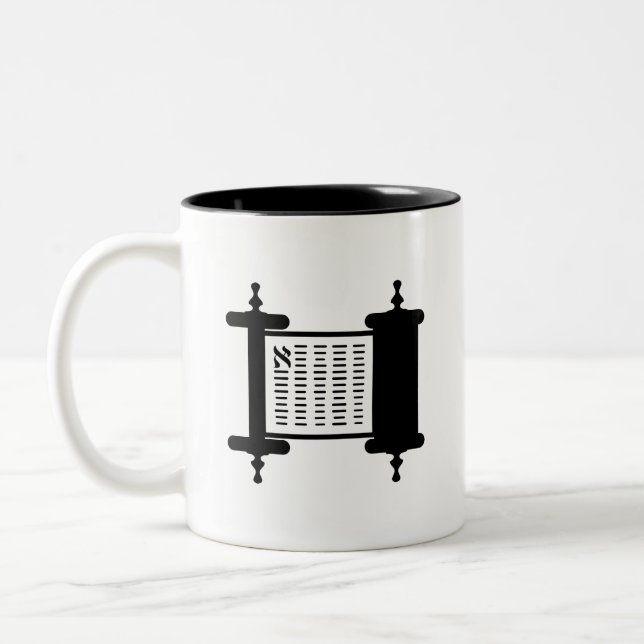 ‘Torah' Pictogram Mug (Left)