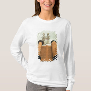 Torah scroll with Silver Crown finials T-Shirt