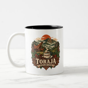 Toraja Highland Brew Vintage Indonesian Coffee Mug