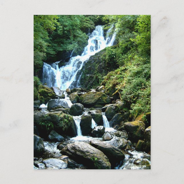 Torc Falls Killarney Ireland Postcard (Front)