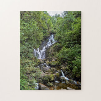 Torc Waterfall in Kerry, Ireland (Ring of Kerry) Jigsaw Puzzle