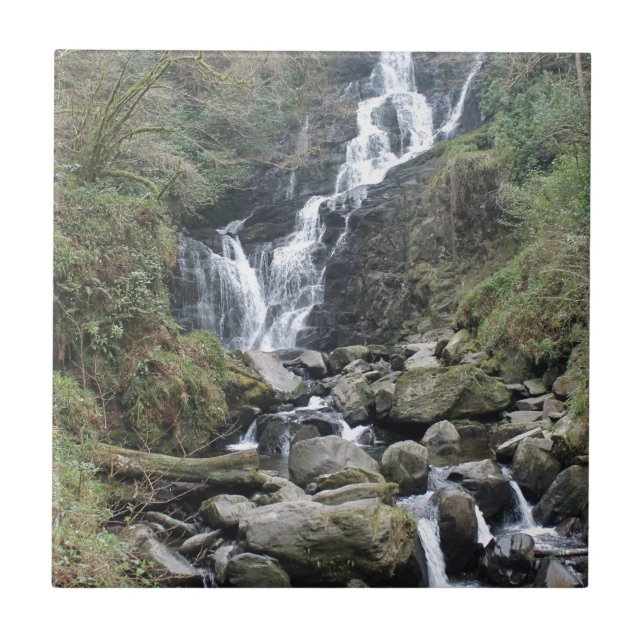 Torc Waterfall, Killarney Ireland Tile (Front)
