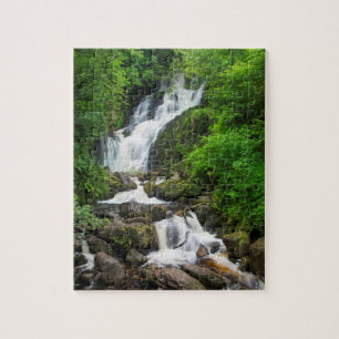 Torc waterfall scenic, Ireland Jigsaw Puzzle