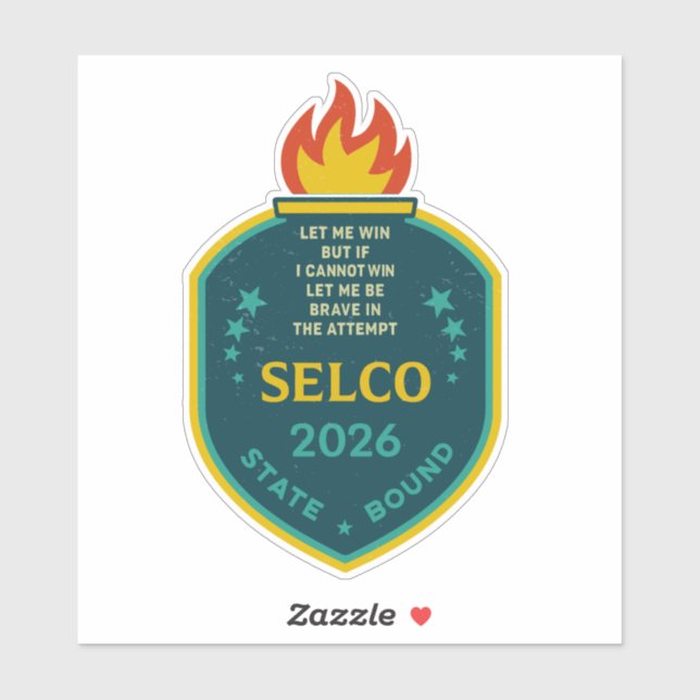 Torch and Oath Sticker (Sheet)