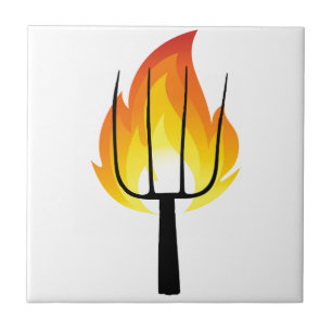 Torch and Pitchfork Tile