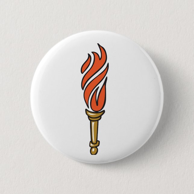 TORCH NO GLOW 2 INCH ROUND BUTTON (Front)