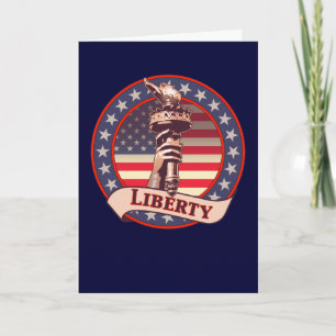 Torch of Liberty Card