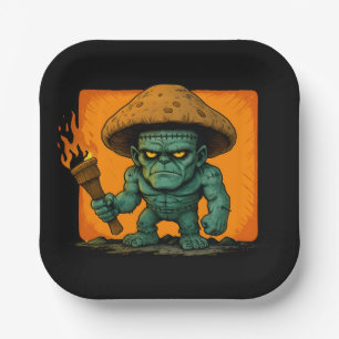 Torch & Temper-Mushroom Beast Paper Plate