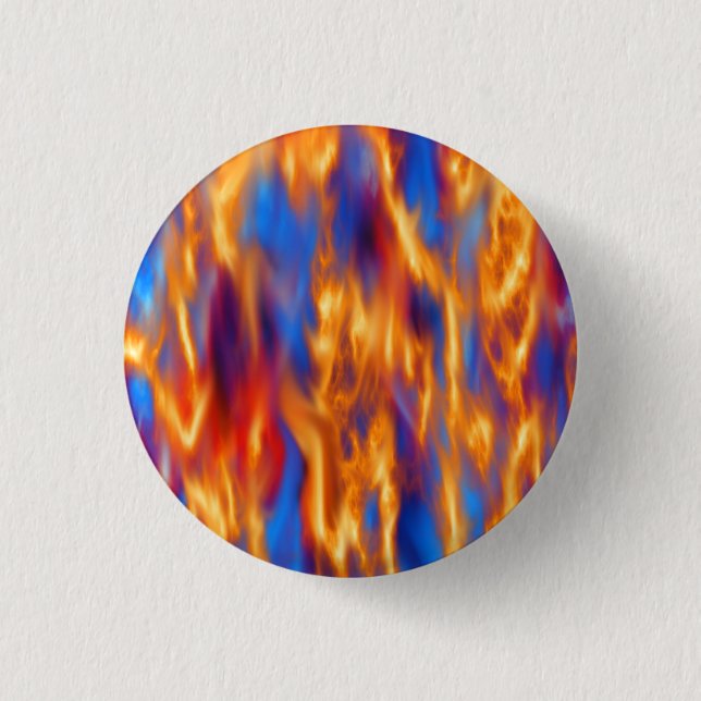 Torched by Kenneth Yoncich 1 Inch Round Button (Front)