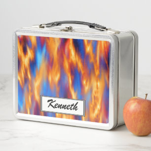 Torched by Kenneth Yoncich Metal Lunch Box
