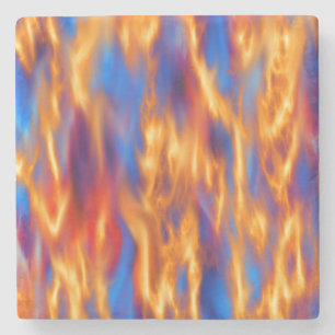Torched by Kenneth Yoncich Stone Coaster