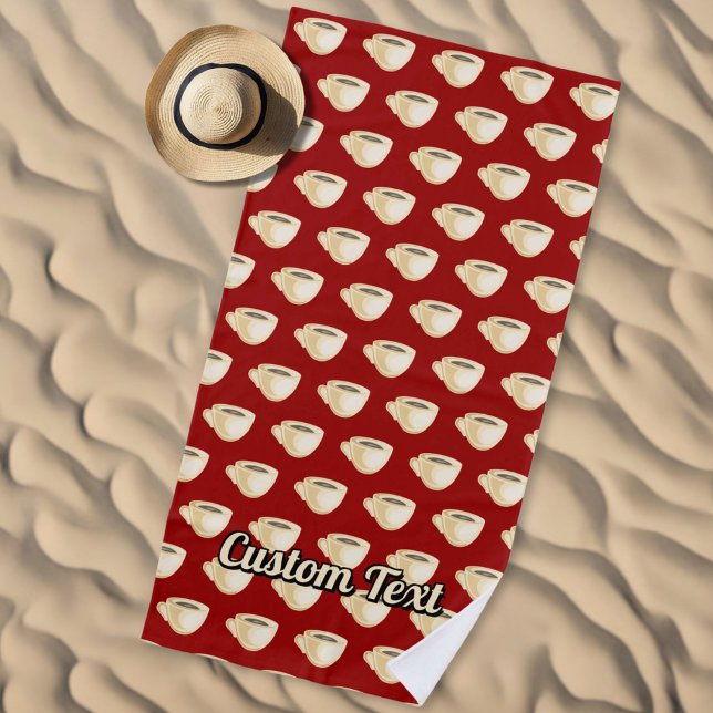 Torchon de café serviette de plage (Créateur téléchargé)