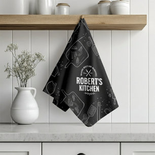 Torchon de cuisine à personnaliser avec un tableau