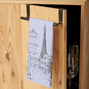 Torchon de cuisine Café Paris