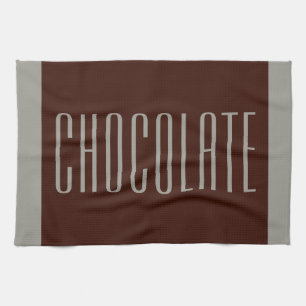 Torchon de cuisine en forme de barre de chocolat