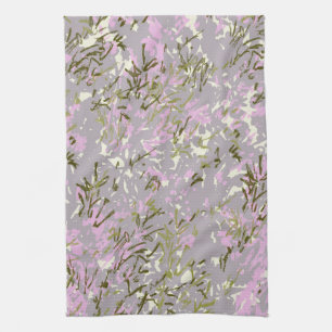 Torchon de cuisine pour jardin de fleurs sauvages 