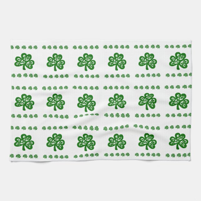 Torchon de cuisine pour la Saint-Patrick (Horizontal)