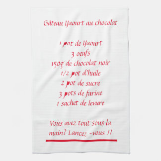 Torchons Recette Gâteau Yaourt