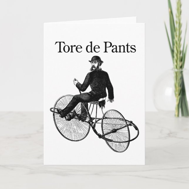 Tore de Pants Card (Front)