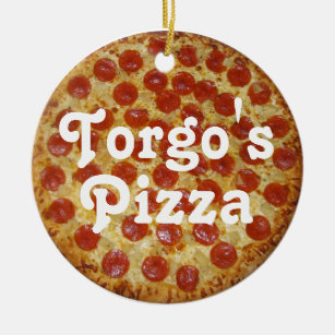 Torgo's Pizza Ceramic Ornament
