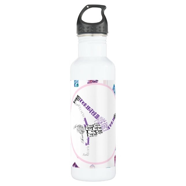 Torie Hip Hop Personalized Dancer Gift 710 Ml Water Bottle (Front)