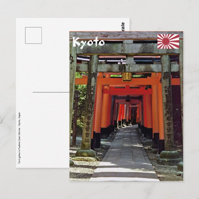 Torii gates - Kyoto, Japan, Asia Postcard (Front/Back)