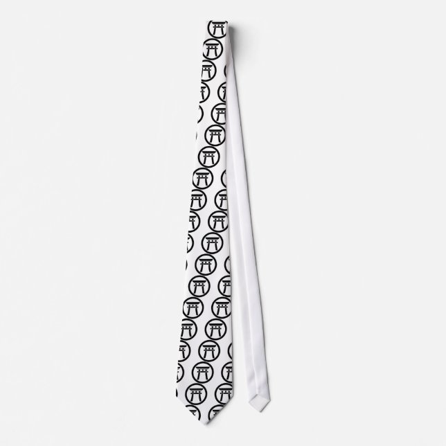 Torii in a circle tie (Front)