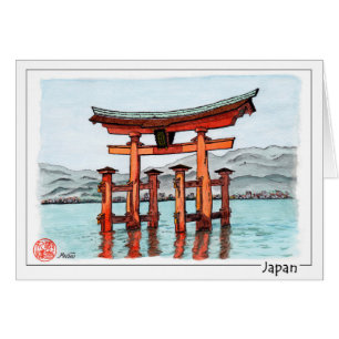 Torii - Itsukushima Shrine, Japan