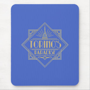 Torino's Paradise - Art Deco Mole Antonelliana Mouse Pad