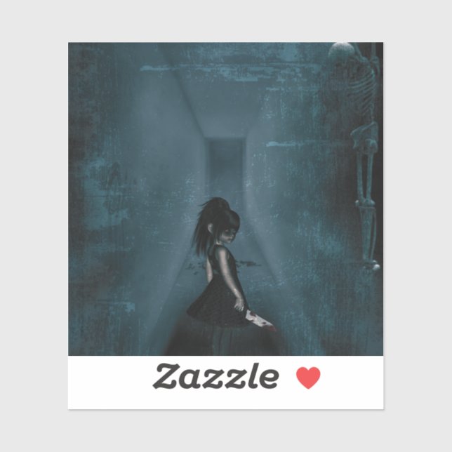 Tormented Gothic Girl (Sheet)
