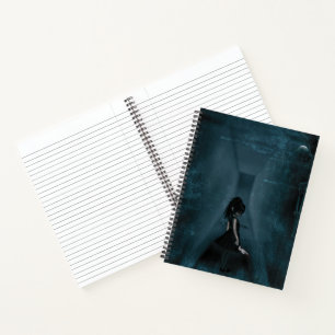 Tormented Gothic Girl Notebook