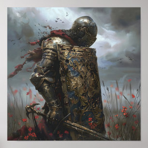 Tormented Knight Poster