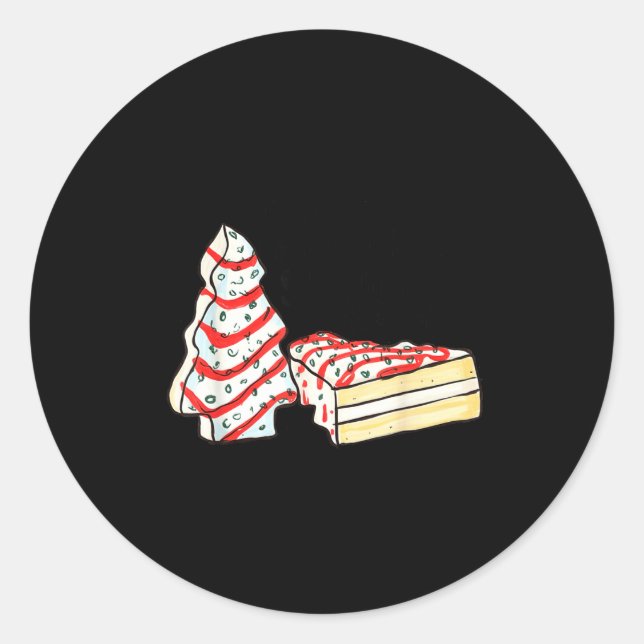 Torn Between Looking Like A Snack &amp; Eating One Classic Round Sticker (Front)