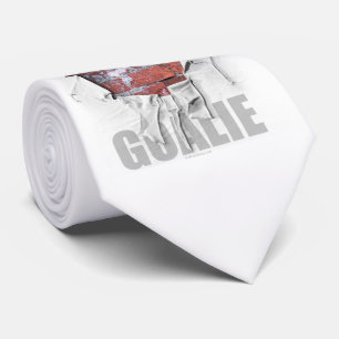 Torn Brick Wall Goalie (Hockey) Tie