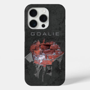 Torn Brick Wall Goalie (Soccer) Case-Mate iPhone C 15 Pro Case