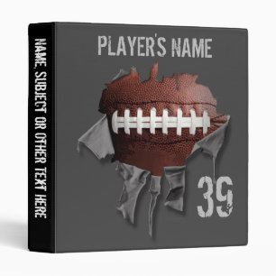 Torn Football/Basketball Combo Avery Binder