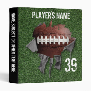 Torn Football/Basketball Combo Avery Binder