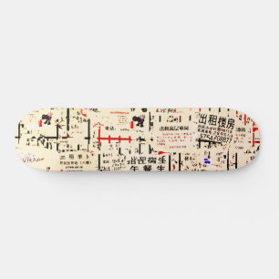 Torn Peeled Billboard Wall Skateboard